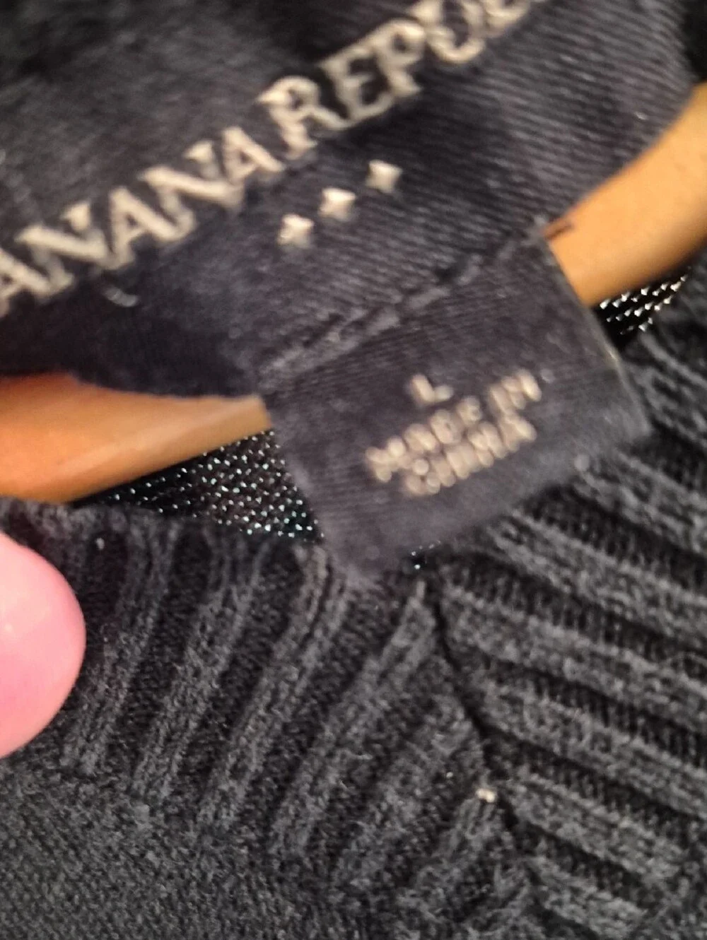 Banana Republic simple black